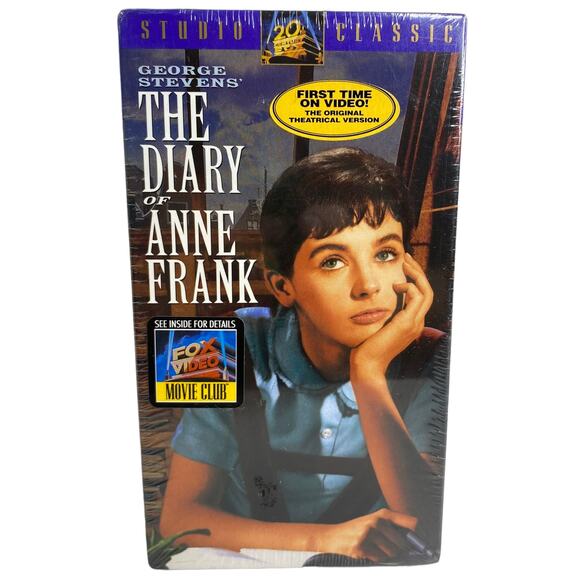 The Diary of Anne Frank and Ben Hur VHS Bundle Factory Sealed - Picture 3 of 6